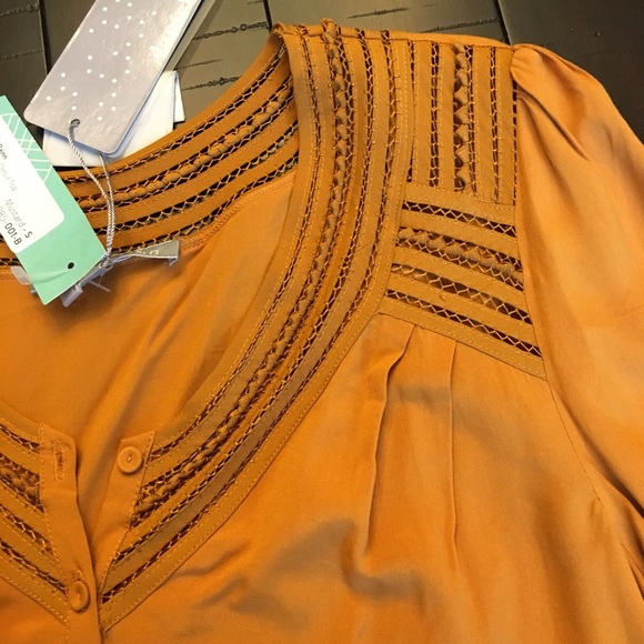 NWT Daniel Rainn Lattice Top from Stitch Fix - SzS - Picture 2 of 5